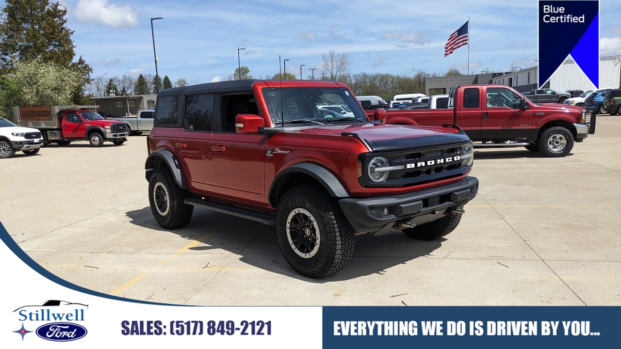 Car Exterior With Branding Overlay