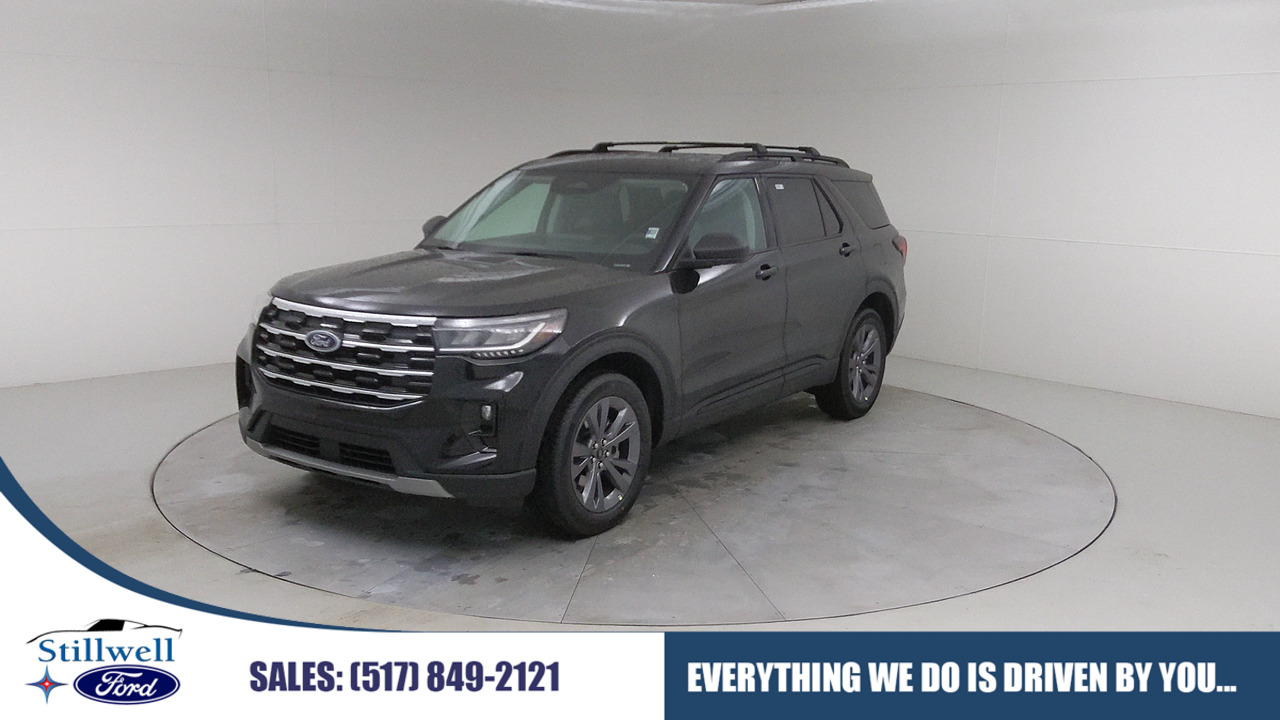 Car Exterior With Branding Overlay