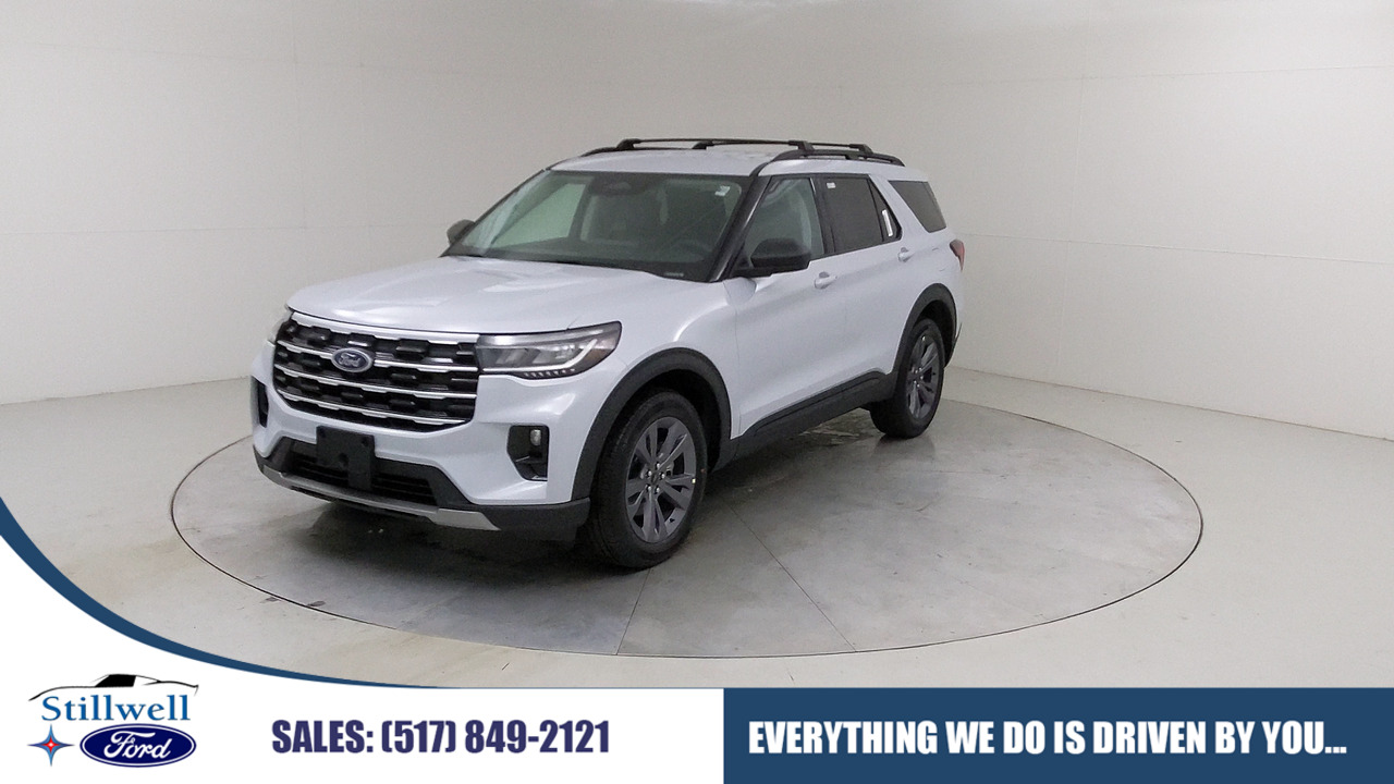 Car Exterior With Branding Overlay