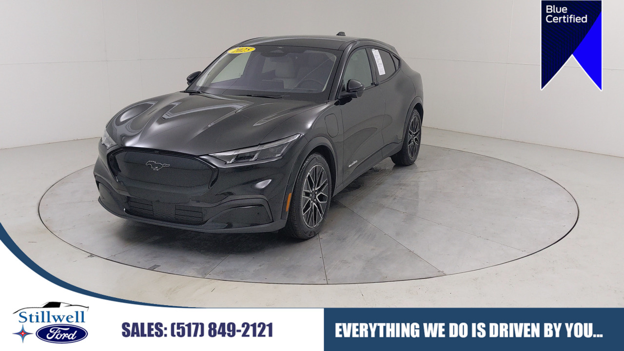 Car Exterior With Branding Overlay