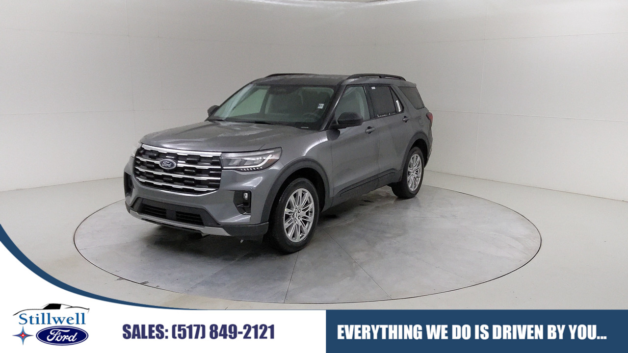 Car Exterior With Branding Overlay