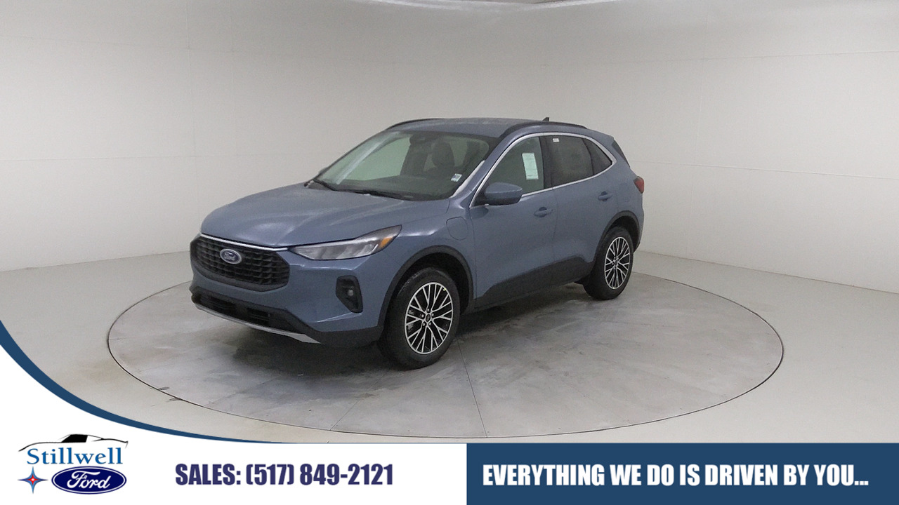 Car Exterior With Branding Overlay