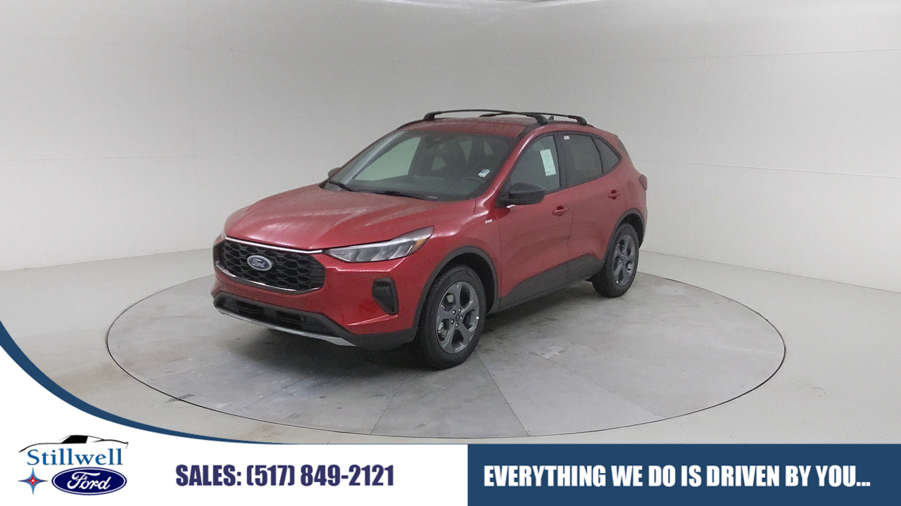 Car Exterior With Branding Overlay