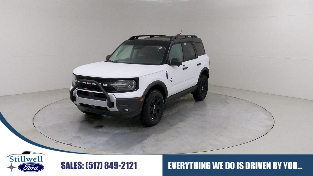 Car Exterior With Branding Overlay