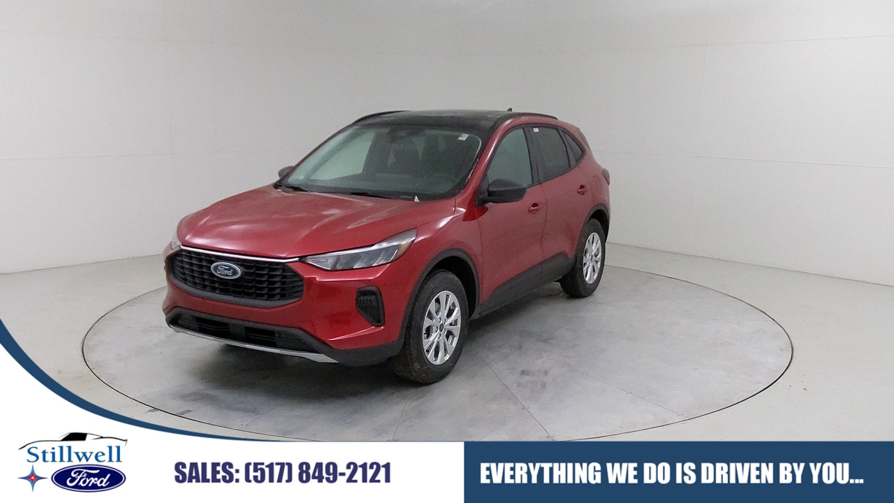 Car Exterior With Branding Overlay