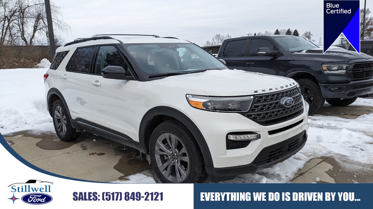 Car Exterior With Branding Overlay