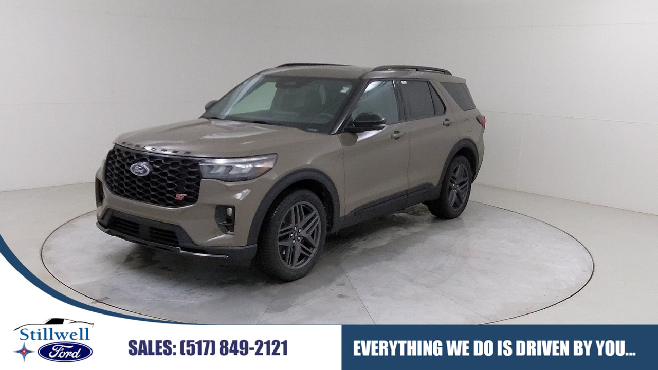 Car Exterior With Branding Overlay