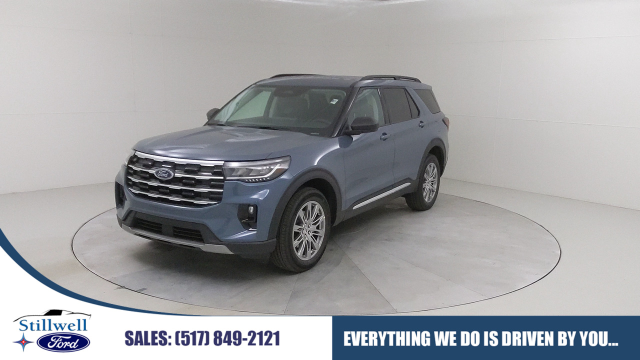 Car Exterior With Branding Overlay