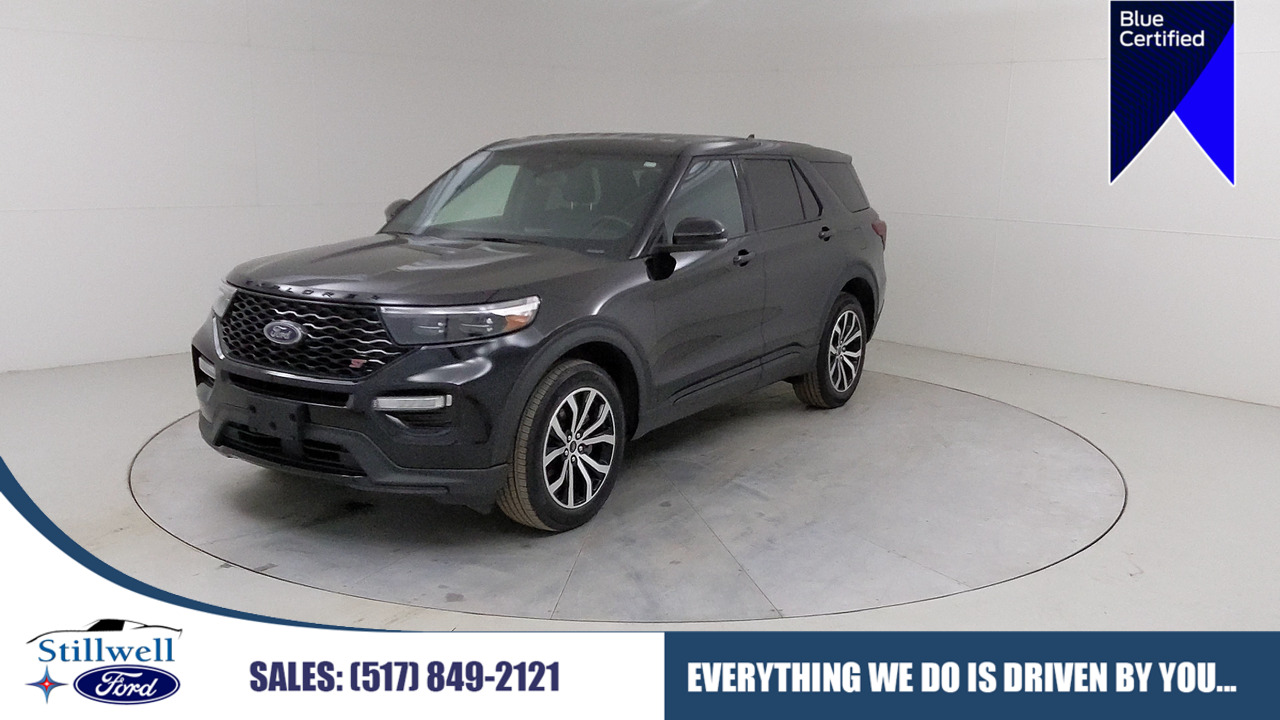 Car Exterior With Branding Overlay