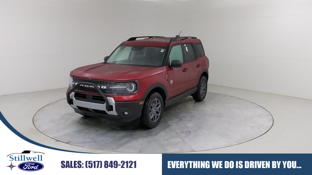 Car Exterior With Branding Overlay