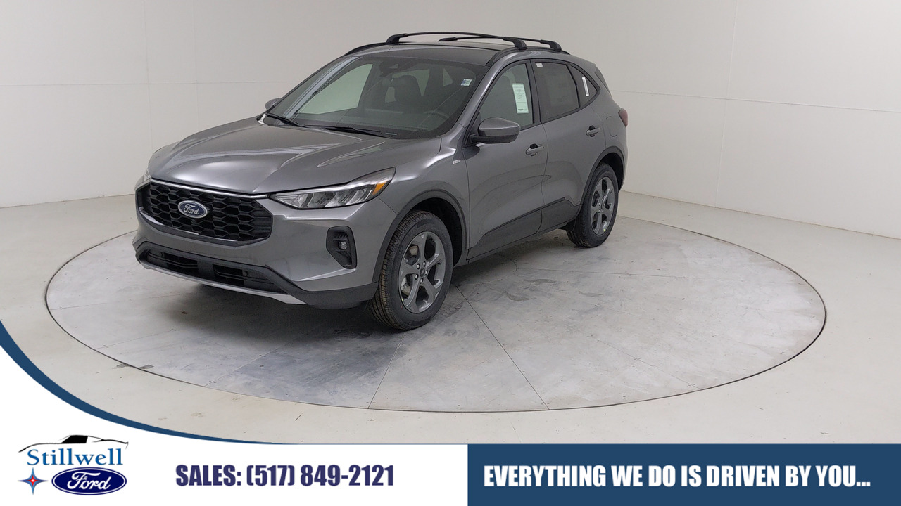 Car Exterior With Branding Overlay