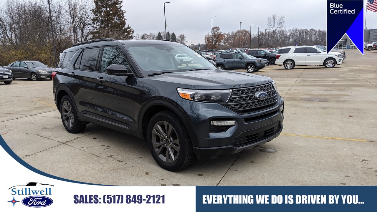 Car Exterior With Branding Overlay