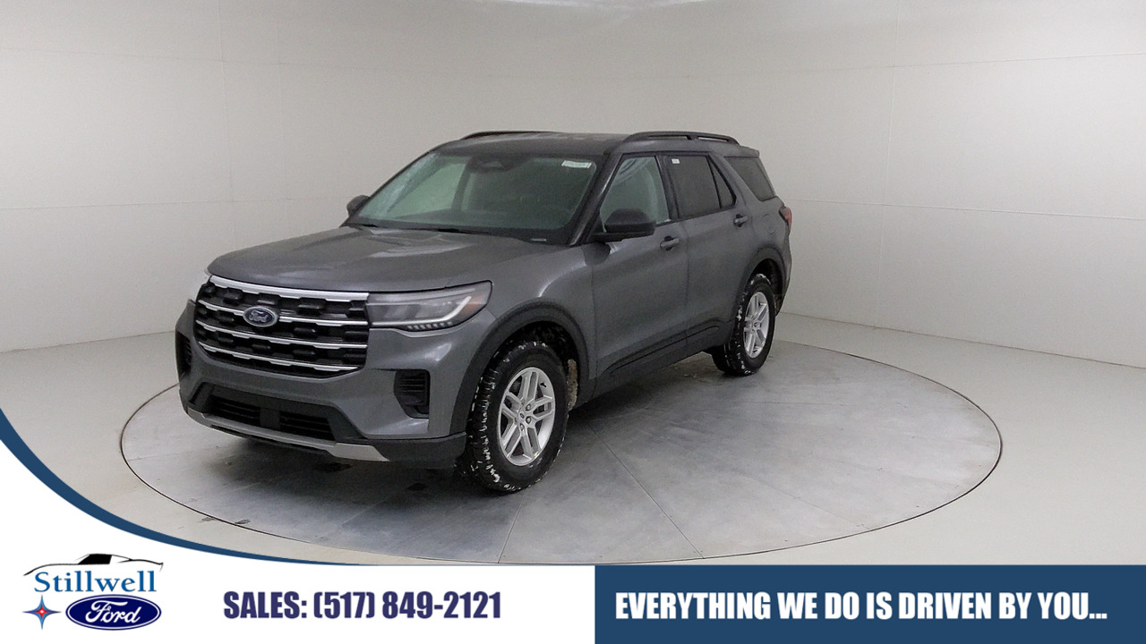 Car Exterior With Branding Overlay