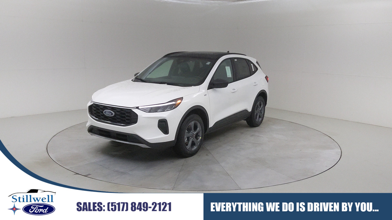 Car Exterior With Branding Overlay