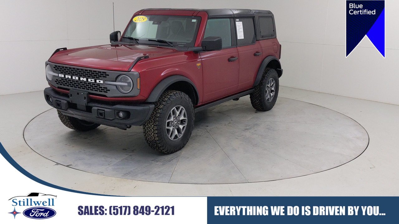 Car Exterior With Branding Overlay